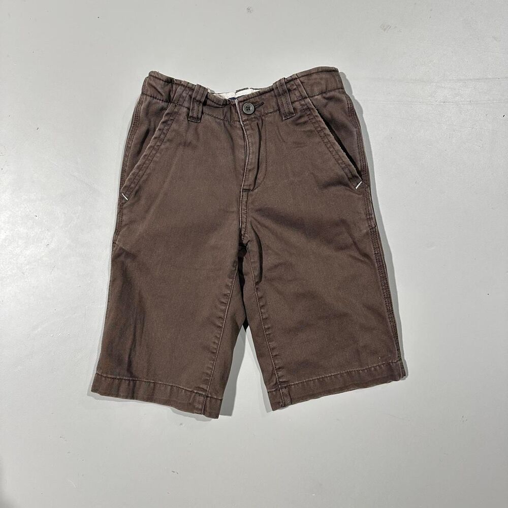 Mini Boden Boys 7Y Brown Pants